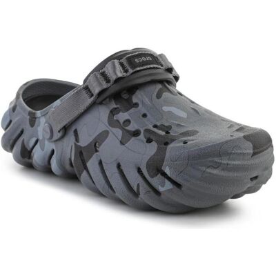 Crocs Chaussons, echo duck camo clog, Noir, Gris, (38) - Publicité Crocs Chaussons, echo duck camo clog, Noir, Gris, (38) - Publicité