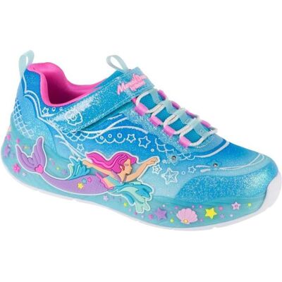 Skechers, Garçons, Baskets, Mermaid Dreams, Bleu, Multicolore, (27) - Publicité Skechers, Garçons, Baskets, Mermaid Dreams, Bleu, Multicolore, (27) - Publicité