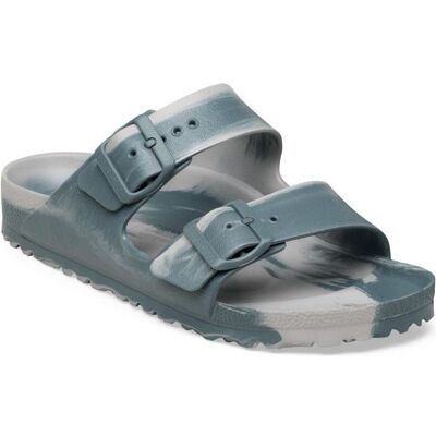 Birkenstock, Femmes, Sandales, Tongs pour femmes Arizona Eva Basalt Coin, Gris, Argent, (41) - Publicité Birkenstock, Femmes, Sandales, Tongs pour femmes Arizona Eva Basalt Coin, Gris, Argent, (41) - Publicité