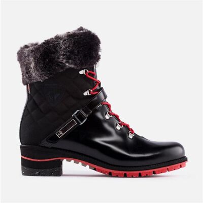 Rossignol, Femmes, Bottes, Schuhe 1907 MEGEVE SHINY BLACK, Noir, (35) - Publicité Rossignol, Femmes, Bottes, Schuhe 1907 MEGEVE SHINY BLACK, Noir, (35) - Publicité