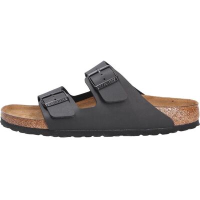 Birkenstock, Unisexe, Sandales, Arizona Birko-Flor étroit, Noir, (46) - Publicité Birkenstock, Unisexe, Sandales, Arizona Birko-Flor étroit, Noir, (46) - Publicité