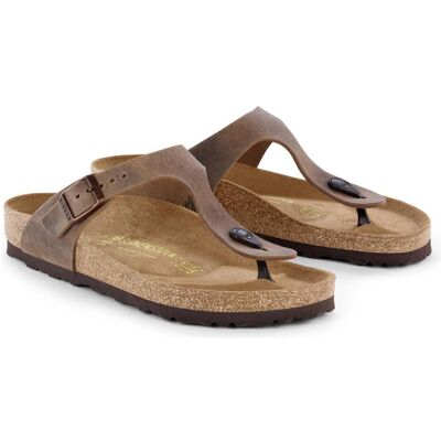 Birkenstock, Femmes, Sandales, Gizeh nubuck normal, Marron, (40) - Publicité Birkenstock, Femmes, Sandales, Gizeh nubuck normal, Marron, (40) - Publicité