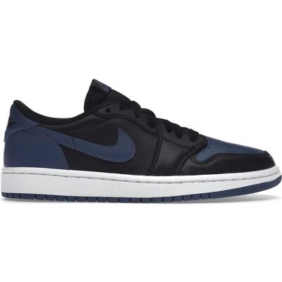 Nike, Femmes, Baskets, Air Jordan 1 Low Schuhe, Bleu, Blanc, Noir, (36.5) - Publicité Nike, Femmes, Baskets, Air Jordan 1 Low Schuhe, Bleu, Blanc, Noir, (36.5) - Publicité