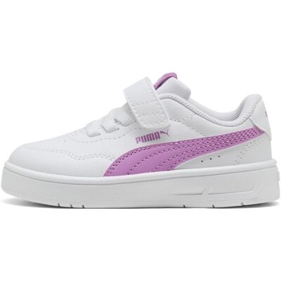 Puma, Filles, Baskets, Court Lally AC+ Inf, Blanc, Pink, (27) - Publicité Puma, Filles, Baskets, Court Lally AC+ Inf, Blanc, Pink, (27) - Publicité