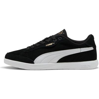 Puma, Femmes, Baskets, Vikky Star SD, Blanc, Noir, Or, (41) - Publicité Puma, Femmes, Baskets, Vikky Star SD, Blanc, Noir, Or, (41) - Publicité