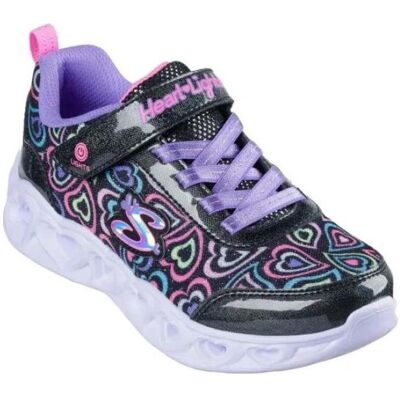 Skechers, Filles, Baskets, Schuhe mit Herzliebe, Noir, (31) - Publicité Skechers, Filles, Baskets, Schuhe mit Herzliebe, Noir, (31) - Publicité
