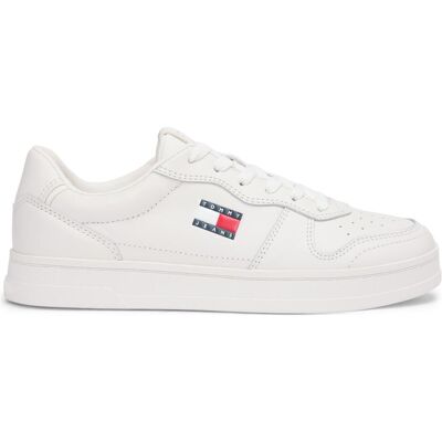 Tommy Hilfiger Femmes, Baskets, The Greenwich, Blanc, (40) - Publicité Tommy Hilfiger Femmes, Baskets, The Greenwich, Blanc, (40) - Publicité