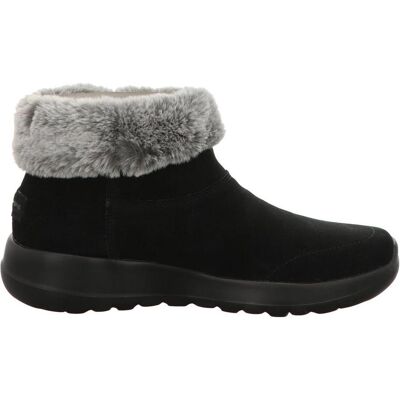 Skechers, Femmes, Bottes, Bottines pour femmes doublées à chaud 144003, Noir, (36) - Publicité Skechers, Femmes, Bottes, Bottines pour femmes doublées à chaud 144003, Noir, (36) - Publicité