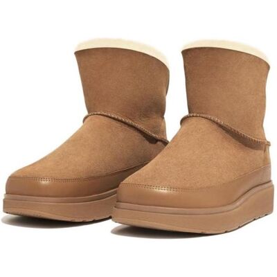 Fitflop, Femmes, Bottes, Mini-Lammfellstiefel, Marron, (38.5) - Publicité Fitflop, Femmes, Bottes, Mini-Lammfellstiefel, Marron, (38.5) - Publicité