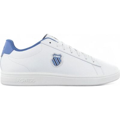 K-Swiss, Hommes, Baskets, COURT SHIELD II shoes (04412-124-M), Blanc, (44) - Publicité K-Swiss, Hommes, Baskets, COURT SHIELD II shoes (04412-124-M), Blanc, (44) - Publicité