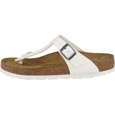 Birkenstock, Unisexe, Sandales, Gizeh BS(talon), Blanc, (41) - Publicité Birkenstock, Unisexe, Sandales, Gizeh BS(talon), Blanc, (41) - Publicité