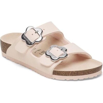 Birkenstock, Filles, Sandales, Arizona Flower Buckle Jr Flip-Flops, Pink, (38) - Publicité Birkenstock, Filles, Sandales, Arizona Flower Buckle Jr Flip-Flops, Pink, (38) - Publicité