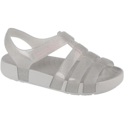 Crocs Filles, Sandales, K's Isabella Glitter Sandal, Gris, (33) - Publicité Crocs Filles, Sandales, K's Isabella Glitter Sandal, Gris, (33) - Publicité