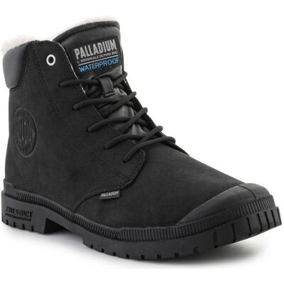Palladium, Hommes, Bottes, Sp20 Cuff Lth WP WL - 63763, Noir, (46) - Publicité Palladium, Hommes, Bottes, Sp20 Cuff Lth WP WL - 63763, Noir, (46) - Publicité