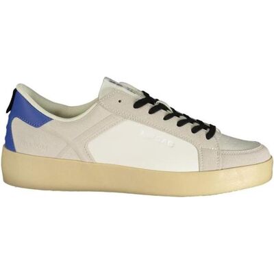 Gas, Hommes, Baskets, Bianco Polyurethane Men Sneaker, (41) - Publicité Gas, Hommes, Baskets, Bianco Polyurethane Men Sneaker, (41) - Publicité