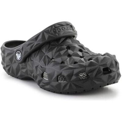 Crocs Unisexe, Chaussons, K's Classic Geometric Clog, Noir, (29) - Publicité Crocs Unisexe, Chaussons, K's Classic Geometric Clog, Noir, (29) - Publicité