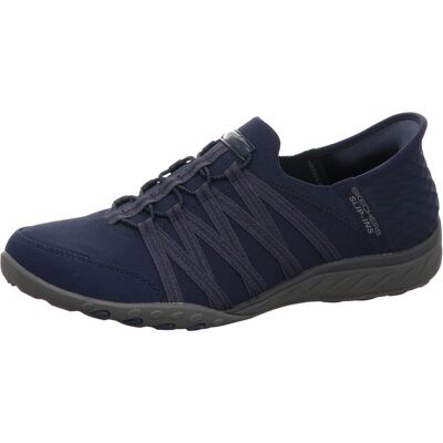 Skechers, Femmes, Baskets, Chaussons 100593 NVY, Bleu, (37) - Publicité Skechers, Femmes, Baskets, Chaussons 100593 NVY, Bleu, (37) - Publicité