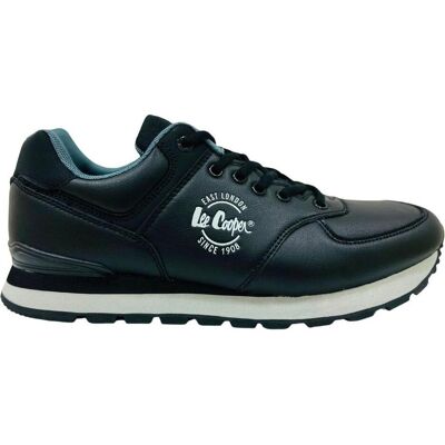 Lee Cooper, Hommes, Baskets, Chaussures de course pour hommes Noir LCJ-23-31-3073M, Noir, (42) - Publicité Lee Cooper, Hommes, Baskets, Chaussures de course pour hommes Noir LCJ-23-31-3073M, Noir, (42) - Publicité