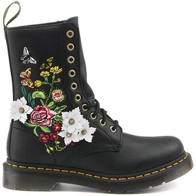 DR MARTENS Bottes, 1490 Bloom, Noir, (36) - Publicité DR MARTENS Bottes, 1490 Bloom, Noir, (36) - Publicité
