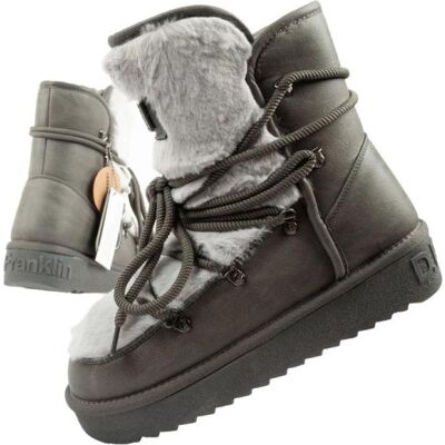 D.Franklin, Femmes, Bottes, women's winter snow boots, fashionable fur lining, gray, Gris, Argent, (37) - Publicité D.Franklin, Femmes, Bottes, women's winter snow boots, fashionable fur lining, gray, Gris, Argent, (37) - Publicité