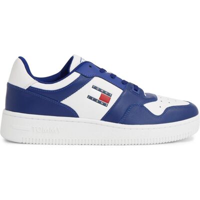 Tommy Hilfiger Baskets, Chaussures pour hommes Tjm Basket Color, Bleu, (41) - Publicité Tommy Hilfiger Baskets, Chaussures pour hommes Tjm Basket Color, Bleu, (41) - Publicité