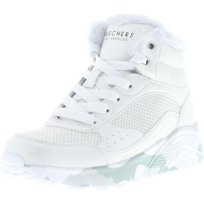 Skechers, Femmes, Baskets, 310485L/SLGY Uno Lite-Camo Dazzle Enfants Filles Baskets Femmes Camouflage Argent, Argent, (31) - Publicité Skechers, Femmes, Baskets, 310485L/SLGY Uno Lite-Camo Dazzle Enfants Filles Baskets Femmes Camouflage Argent, Argent, (31) - Publicité