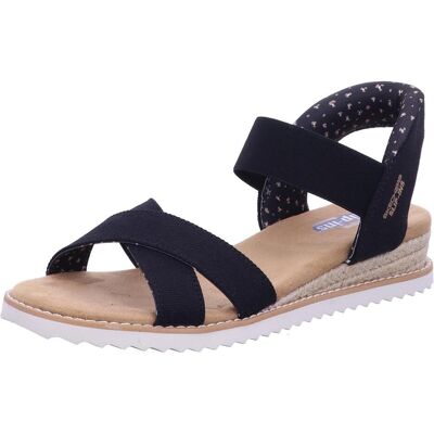 Skechers, Femmes, Sandales, DESERT KISS - GOLDEN LILY 114418 BLK, Noir, (37) - Publicité Skechers, Femmes, Sandales, DESERT KISS - GOLDEN LILY 114418 BLK, Noir, (37) - Publicité