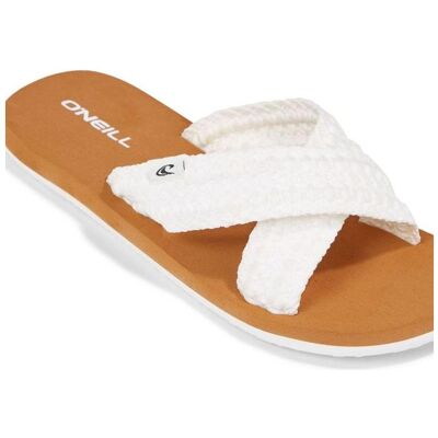 O'Neill, Femmes, Sandales, Ditsy Bloom™ Slides, Orange, Blanc, (38) - Publicité O'Neill, Femmes, Sandales, Ditsy Bloom™ Slides, Orange, Blanc, (38) - Publicité