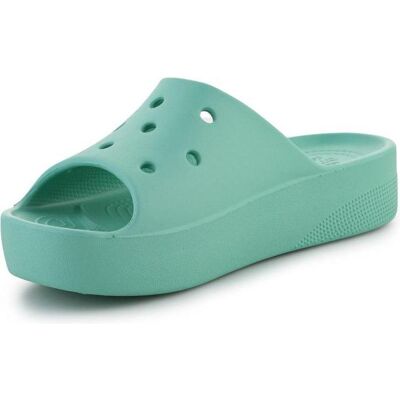 Crocs Femmes, Sandales, W's Classic Platform Slide, Bleu, (41, 41 1/3, 41.5, 42) - Publicité Crocs Femmes, Sandales, W's Classic Platform Slide, Bleu, (41, 41 1/3, 41.5, 42) - Publicité