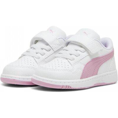 Puma, Garçons, Baskets, Reb-L AC+ Inf, Blanc, Noir, (27) - Publicité Puma, Garçons, Baskets, Reb-L AC+ Inf, Blanc, Noir, (27) - Publicité