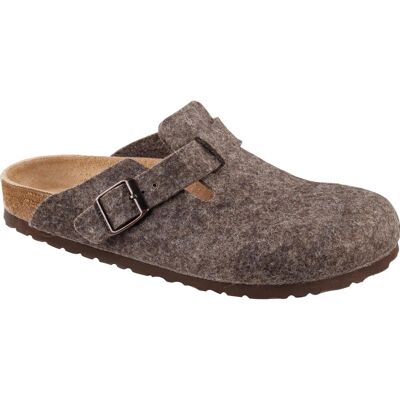 Birkenstock, Femmes, Sandales, Boston Feutre de laine Étroit, Beige, (40) - Publicité Birkenstock, Femmes, Sandales, Boston Feutre de laine Étroit, Beige, (40) - Publicité