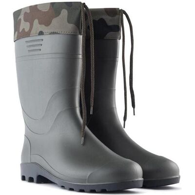 No Name, Hommes, Bottes, Bottes En Caoutchouc Pour Hommes Avec Collet Taille 46, Gris, (46) - Publicité No Name, Hommes, Bottes, Bottes En Caoutchouc Pour Hommes Avec Collet Taille 46, Gris, (46) - Publicité
