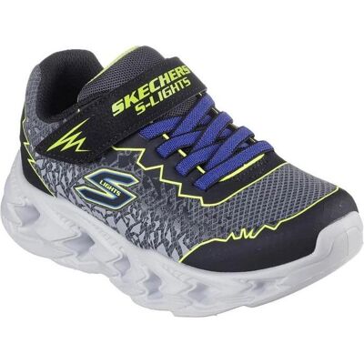 Skechers, Garçons, Baskets, S Lights Vortex Zorento Jr. Schuhe, Noir, Jaune, (34) - Publicité Skechers, Garçons, Baskets, S Lights Vortex Zorento Jr. Schuhe, Noir, Jaune, (34) - Publicité