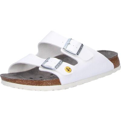 Birkenstock, Hommes, Sandales, Arizona, Blanc, (44) - Publicité Birkenstock, Hommes, Sandales, Arizona, Blanc, (44) - Publicité