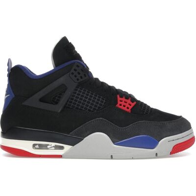 Nike, Unisexe, Baskets, Air Jordan 4, Or, Bleu, Rouge, Gris, Noir, (47) - Publicité Nike, Unisexe, Baskets, Air Jordan 4, Or, Bleu, Rouge, Gris, Noir, (47) - Publicité