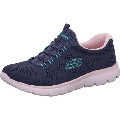 Skechers, Femmes, Derbies, 150113 NVMT, Bleu, (40) - Publicité Skechers, Femmes, Derbies, 150113 NVMT, Bleu, (40) - Publicité