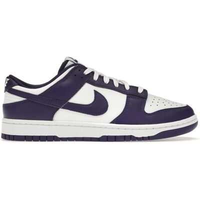 Nike, Hommes, Baskets, Dunk Low Championship Court Purple, Violet, Blanc, Multicolore, (47.5) - Publicité Nike, Hommes, Baskets, Dunk Low Championship Court Purple, Violet, Blanc, Multicolore, (47.5) - Publicité