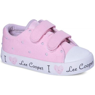 Lee Cooper, Garçons, Baskets, Kinderschuhe, Pink, (24) - Publicité Lee Cooper, Garçons, Baskets, Kinderschuhe, Pink, (24) - Publicité