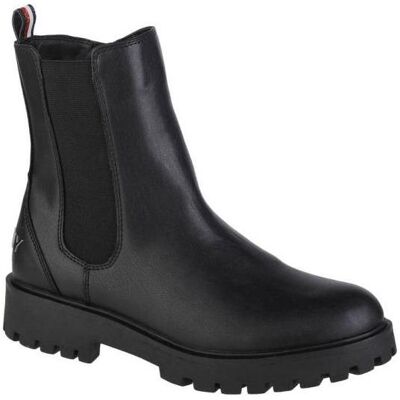 Tommy Hilfiger Femmes, Bottes, Botte de Chelsea T3A5-31198-0289999 - 30, Noir, (30) - Publicité Tommy Hilfiger Femmes, Bottes, Botte de Chelsea T3A5-31198-0289999 - 30, Noir, (30) - Publicité