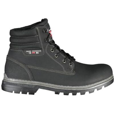 Carrera Hommes, Bottes, Black Polyester Men Boot, Noir, (44) - Publicité Carrera Hommes, Bottes, Black Polyester Men Boot, Noir, (44) - Publicité