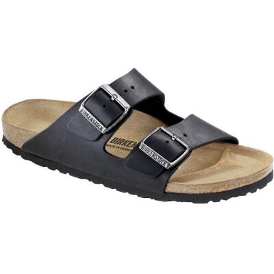 Birkenstock, Unisexe, Sandales, Pantoletten Arizona, Noir, (47) - Publicité Birkenstock, Unisexe, Sandales, Pantoletten Arizona, Noir, (47) - Publicité