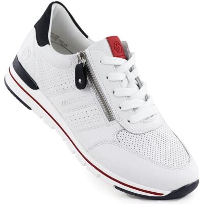 Rieker, Femmes, Baskets, weisse Ledersportschuhe Remonte, Blanc, (36) - Publicité Rieker, Femmes, Baskets, weisse Ledersportschuhe Remonte, Blanc, (36) - Publicité