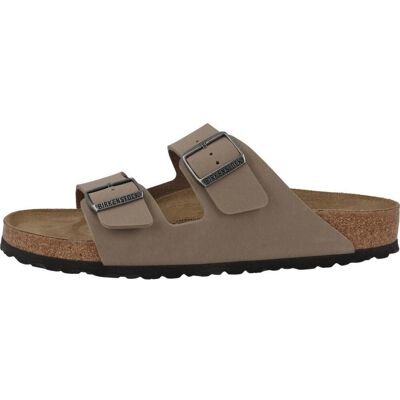 Birkenstock, Hommes, Sandales, Arizona Birko-Flor Nubuk normal, Gris, (47) - Publicité Birkenstock, Hommes, Sandales, Arizona Birko-Flor Nubuk normal, Gris, (47) - Publicité