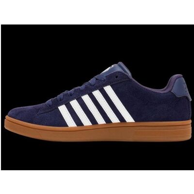 K-Swiss, Baskets, Baskets Court Tiebrk SDE bleu marine, Blanc, (45) - Publicité K-Swiss, Baskets, Baskets Court Tiebrk SDE bleu marine, Blanc, (45) - Publicité