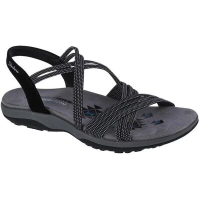 Skechers, Sandales, Reggae Slim - Turn It Up, Noir, (38) - Publicité Skechers, Sandales, Reggae Slim - Turn It Up, Noir, (38) - Publicité