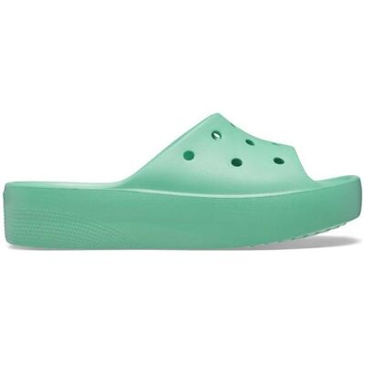 Crocs Femmes, Sandales, W's Classic Platform Slide, Bleu, (39) - Publicité Crocs Femmes, Sandales, W's Classic Platform Slide, Bleu, (39) - Publicité