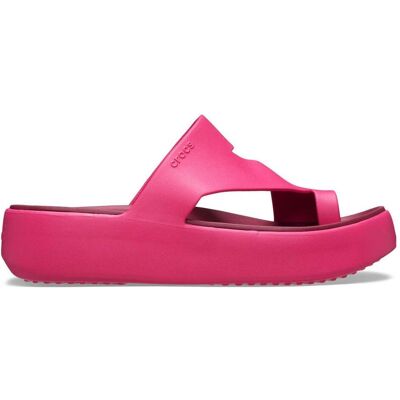 Crocs Femmes, Sandales, W's Getaway Platform Toe Loop, Pink, (39) - Publicité Crocs Femmes, Sandales, W's Getaway Platform Toe Loop, Pink, (39) - Publicité