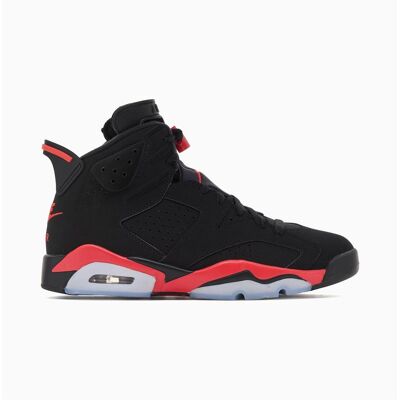 Air Jordan, Femmes, Baskets, Jordan 6 Retro Olympic (2024), Noir, Rouge, (41) - Publicité Air Jordan, Femmes, Baskets, Jordan 6 Retro Olympic (2024), Noir, Rouge, (41) - Publicité