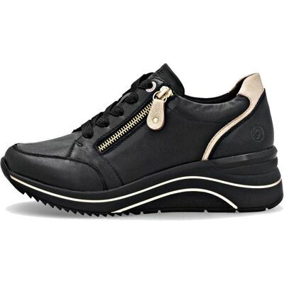 Remonte, Femmes, Derbies, Scarpa da Ginnastica D0t03, Noir, (39) - Publicité Remonte, Femmes, Derbies, Scarpa da Ginnastica D0t03, Noir, (39) - Publicité