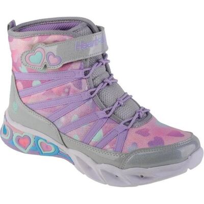 Skechers, Filles, Bottes, Sweetheart Lights - Amour de rêve 302667L-SMLT - 33, Gris, Argent, (33) - Publicité Skechers, Filles, Bottes, Sweetheart Lights - Amour de rêve 302667L-SMLT - 33, Gris, Argent, (33) - Publicité